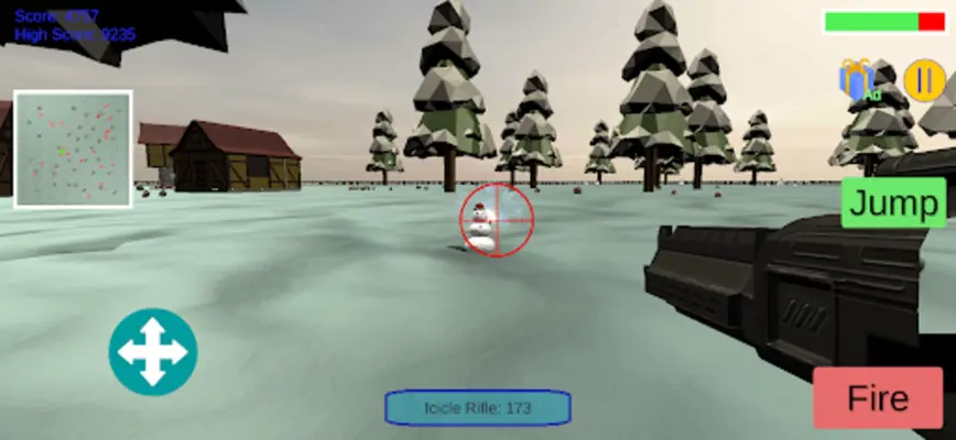 Snowman Battle android App screenshot 0