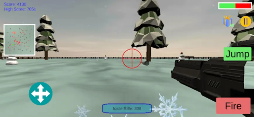 Snowman Battle android App screenshot 6