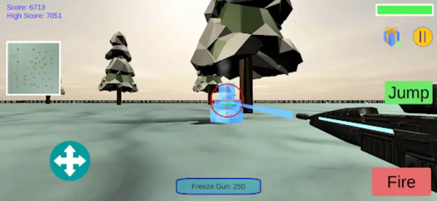 Snowman Battle android App screenshot 7